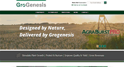 Desktop Screenshot of grogenesis.com
